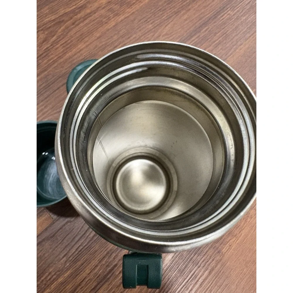 Stanley Classic Wide Mouth 24 Oz‎ Vacuum Bottle Thermos Green - Picture 8 of 11